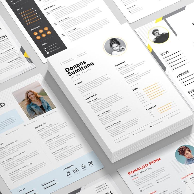 Resume CV Templates