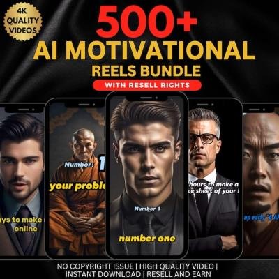 600+ AI Motivational Reels