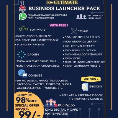 Facebook & WhatsApp Business Group Links Bundle